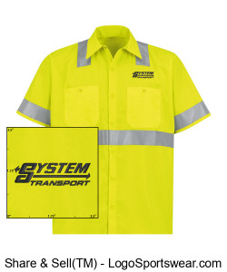 System Transport Work Shirt Design Zoom